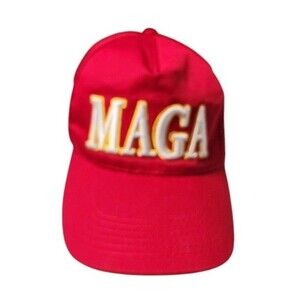 MAGA Red Baseball Cap No Tags